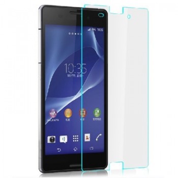 Grūdinto stiklo plėvelė (Xperia z3 compact telefonui)